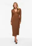 Платье-Свитер миди mit viraffi Vila, Coffee Bean - фото