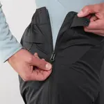 Тонкие эластичные брюки на молнии Black Diamond, Black - фото 5