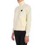 Куртка (WMNS) COMME des GARCONS PLAY Big Black Heart Track Jacket 'White', белый - фото 5