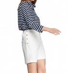 Шорты-бермуды Tia белого цвета Vilagallo, белый - фото 3