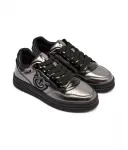 Кожаные кроссовки Mandy 11 Pinko, серый - фото 3