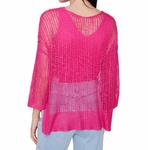 Ажурный свитер с сеткой в цвете Punch CHARLIE B, Punch - фото 2