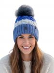 Kumixi Шапка в синем цвете - фото 2