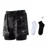 Спортивные плавки Men's LINING, серый - фото 13