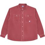 Рубашка унисекс UNDEFEATED, красный - фото