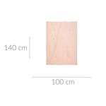 Покрывало лили 100/140 см Atmosphera, розовый - фото 2