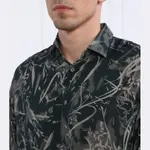 Рубашка свободного кроя Armani Exchange, зеленый - фото 4