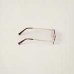 Солнцезащитные очки Miu Miu, синий - фото 3