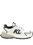 Кроссовки с логотипом KARL LAGERFELD, белый - фото