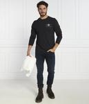 Лонгслив Gant MEDIUM ARCHIVE SHIELD Regular Fit, черный - фото 2