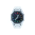 CASIO Часы Men Liquid Crystal/Analog Dual Display Series 48.5mm Black Watch - фото