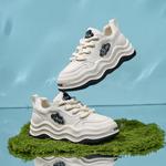 Женские противоскользящие кедры EBLAN черные, абрикосовые - фото 4