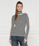 Водолазка Calvin Klein Jeans Regular Fit, экрю - фото 3