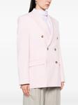 Двубортный пиджак WARDROBE.NYC, розовый - фото 3