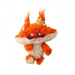 Игрушечная лиса плюшевая кукла высота 35см LALABABY - фото 8