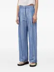 Полосатые брюки Enzo Day Birger Et Mikkelsen, синий - фото 3