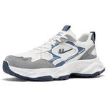 Кроссовки мужские толстые низкие Warrior, белый/черный - фото 6