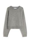 Джемпер Bershka ROUND NECK, Grey - фото 4