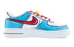 Кроссовки Nike Air Force 1 Skateboard Shoes Women's Low-Top Blue Red/White - фото 2