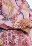 Блуза Ulla Popken PAISLEY LONG SLEEVE BUTTON DOWN, Rose/Light Pink - фото 5