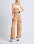 Брюки 8 By Yoox, песочный - фото 2