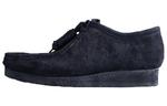 Оригинальные ботинки Wallabee Ink Hairy Suede Clarks, Ink Blue - фото