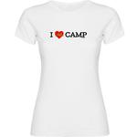 Футболка Kruskis I Love Camp, белый - фото