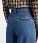 Широкие плиссированные джинсы 7 For All Mankind, Hilo - фото 6