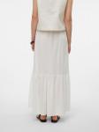 Макси юбка VERO MODA Pretty, White - фото 4