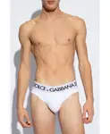 Трусы с логотипом Dolce & Gabbana, белый - фото 2