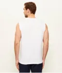 Майка regular fit Ea7, белый - фото 3