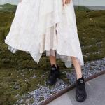 Кроссовки masongarments Shark Tooth Series Chunky Sneakers Unisex Low-top, черный - фото 9