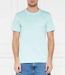 Футболка CALVIN KLEIN JEANS DIFFUSED STACKED Regular Fit, цвет menta - фото