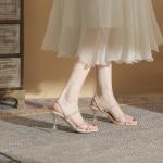 Ainer cat One Strap Sandals 7cm Women's Ainer-cat, априкот - фото 8