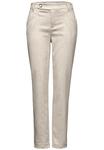 Тканевые брюки STREET ONE Regular Pants, бежевый - фото