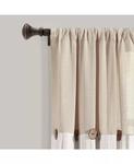 Шторы на льняных пуговицах Lush Decor, бежевый - фото 2