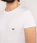 Футболка Emporio Armani slim fit, белый - фото 4