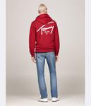 Толстовка Tommy Jeans Regular Fit с капюшоном, красный - фото 3