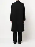 Однобортное пальто миди JIL SANDER, черный - фото 4