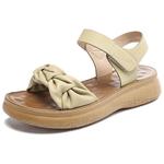 Женские сандалии Warrior One Strap, зелёно-коричневые - фото 2