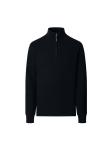 Свитер Hackett London COTTON RIB HZIP , Black - фото