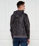 Толстовка мужская Guess Active с принтом, серый - фото 3