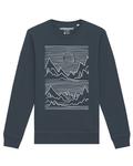 Свитер Watapparel Sweatshirt Mountains, антрацит - фото