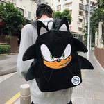 DIBEIJIA Debecca Plush Backpack Regular Unisex Black/Yellow/Blue - фото 6