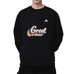 Свитшот Unisex Adidas, черный - фото 3
