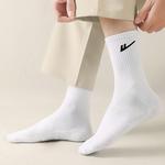 Мужские носки до середины икры 5 пар WARRIOR, черно-белый - фото 6