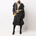 Тренчкот женский черный Balenciaga - фото 4