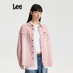Lee Рубашка женские пастельно-розовые - фото 5
