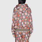 Куртка женская Gucci, коричневый / розовый - фото 3