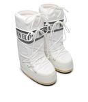 Зимние ботинки Moon Boot на толстой подошве со шнуровкой, белый - фото 3